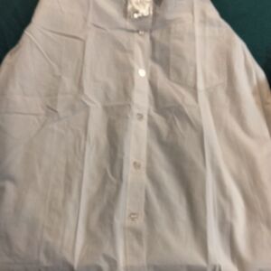 NWT Forever 21 White Oversized Poplin Shirt